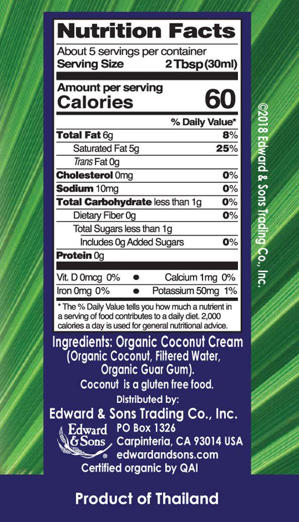 Native Forest Organic Coconut Cream 5.4 fl oz 