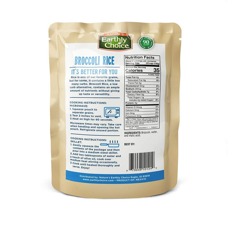 Nature's Earthly Choice Broccoli Rice 8.5 oz 