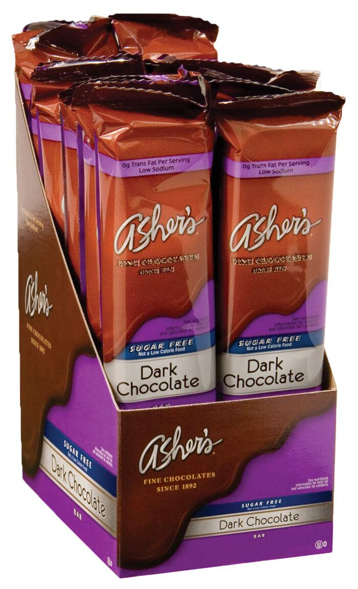 Asher's Chocolates Sugar Free Candy Bars