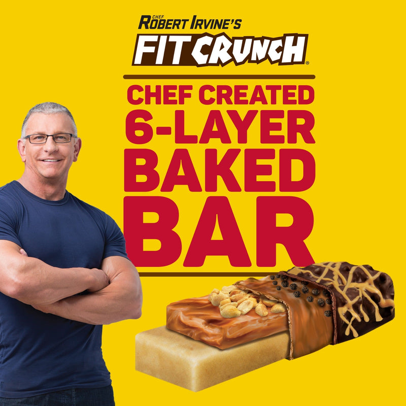 Robert Irvine's Fit Crunch Snack Size Whey Protein Baked Bar