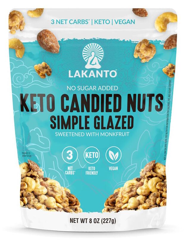 Lakanto No Sugar Added Keto Candied Nuts