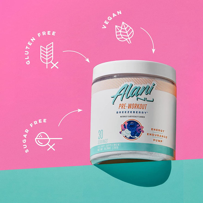 Pre-Workout Supplement Powder by Alani Nutrition