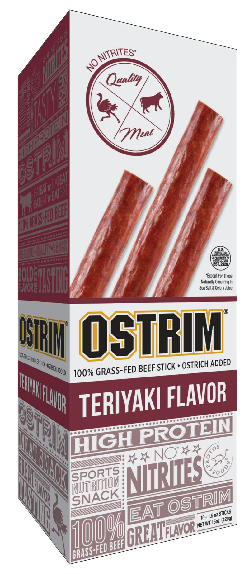 OSTRIM 100% Grass-Fed Meat Stick