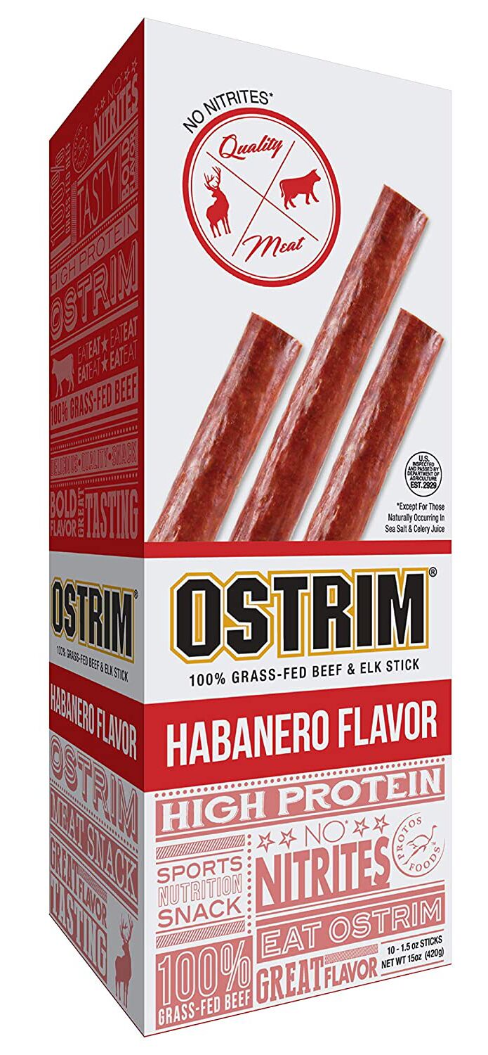 Ostrim 100% Grass-Fed Beef & Elk Stick