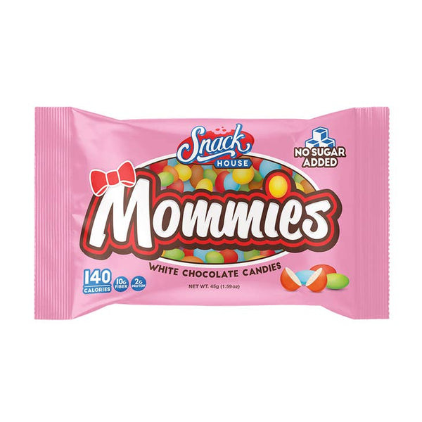 Snack House Mommies Sugar Free White Chocolate Candy with Peanuts, 45g(1.59 oz) bag