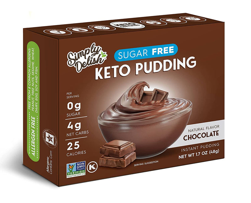 Simply Delish Sugar Free Pudding, Instant