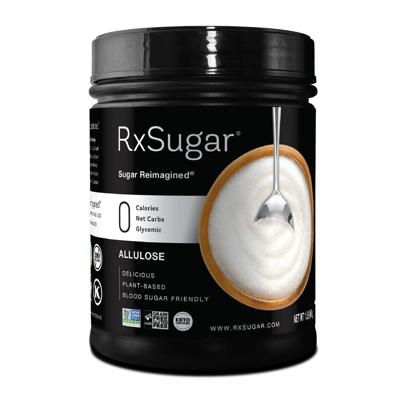 RxSugar Allulose Sugar Canister