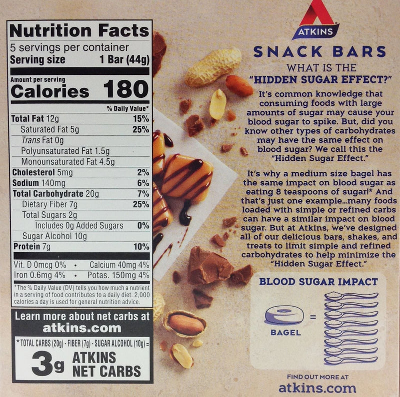 Atkins Nutritionals Snack Bars