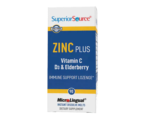 Superior Source Zinc Plus 5mg MicroLingual® Instant Dissolve Melts 