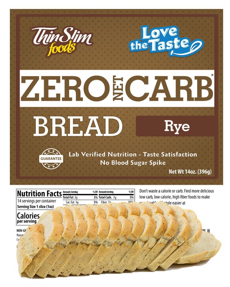 ThinSlim Foods Love the Taste Zero Carb Bread