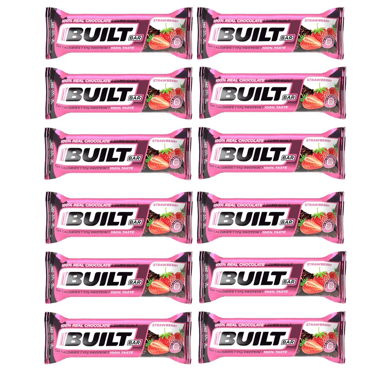 Built High Protein Bar - Strawberry 