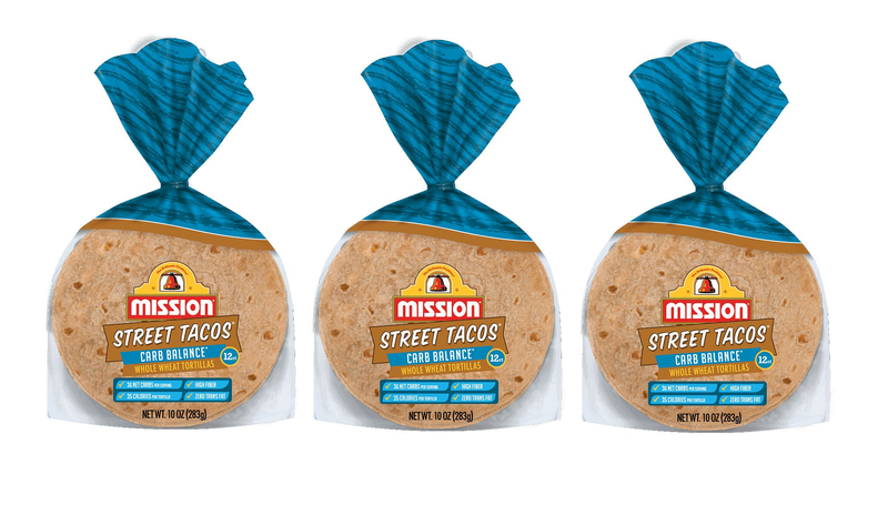 Mission Foods Carb Balance Soft Street Tacos 12 tortillas 