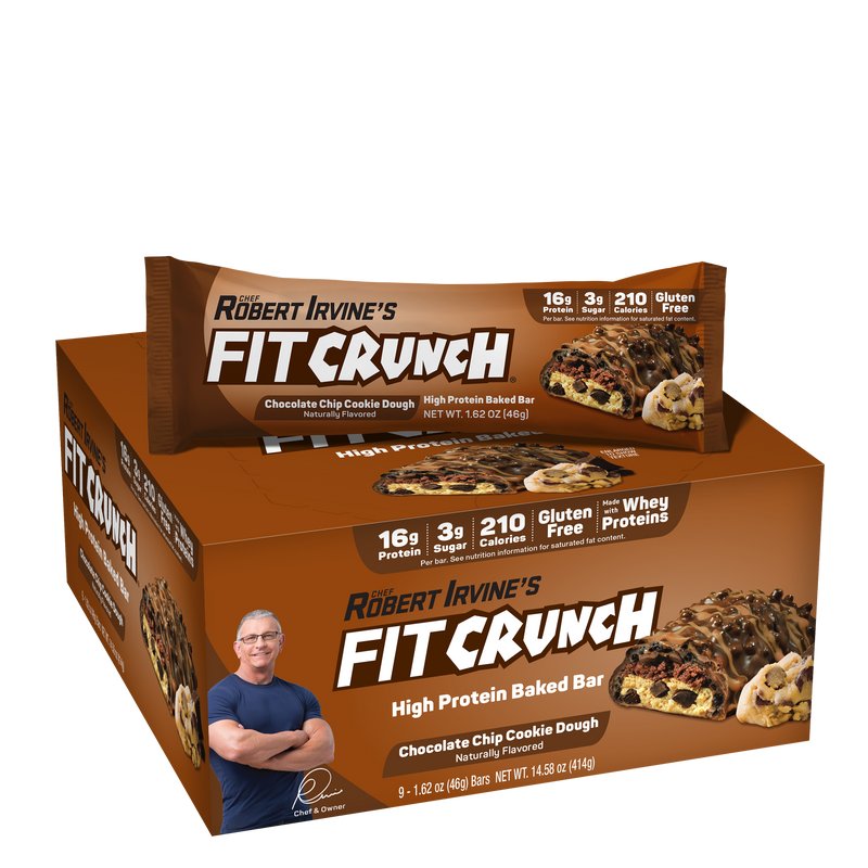 Robert Irvine's Fit Crunch Snack Size Whey Protein Baked Bar