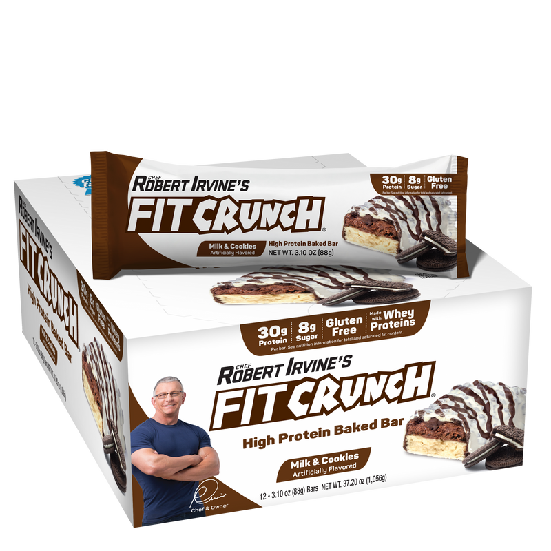 Robert Irvine's Fit Crunch Whey Protein Baked Bar