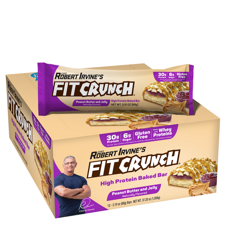 Robert Irvine's Fit Crunch Whey Protein Baked Bar