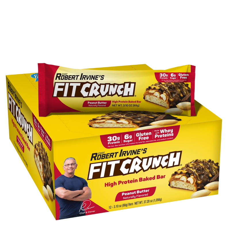 Robert Irvine's Fit Crunch Whey Protein Baked Bar