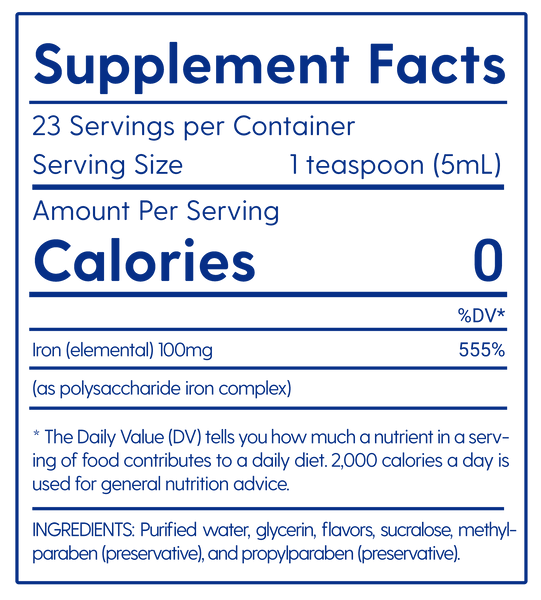 Hematex Super High Potency Liquid Iron (100mg) 