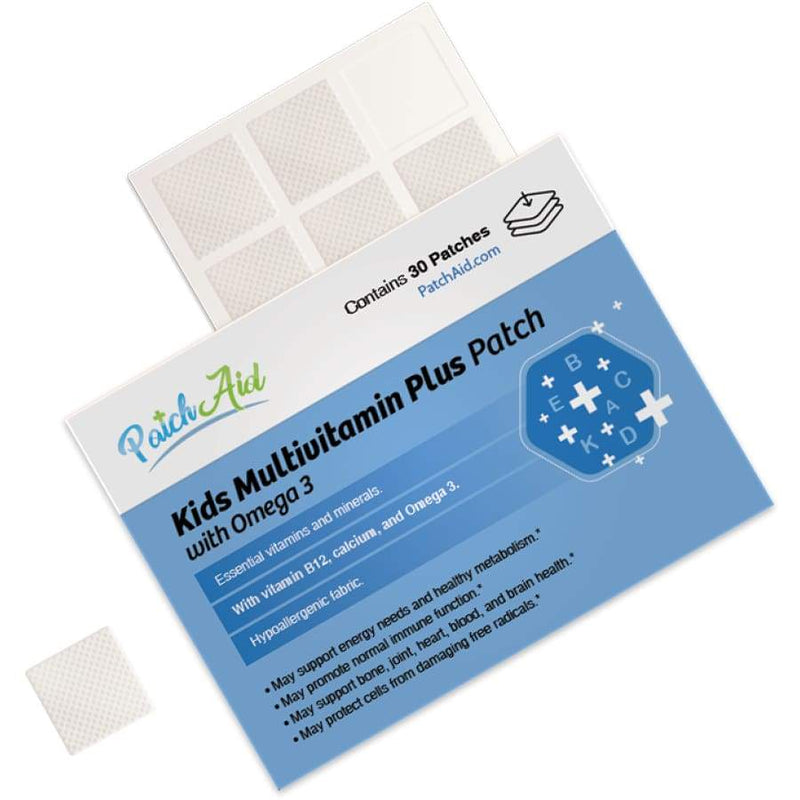 Kids Multivitamin Plus Topical Patch with Omega-3 by PatchAid