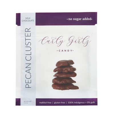 Curly Girlz Sugar-Free Chocolate Pecan Clusters