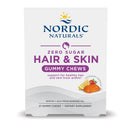 Nordic Naturals Zero Sugar Hair and Skin Gummy Chews, Strawberry Lemonade, 27 Chews