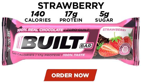 Built High Protein Bar - Strawberry 