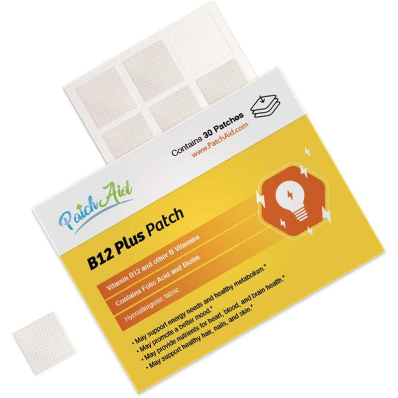 B12 Energy Plus Vitamin Patch by PatchAid - Vitamin Patch