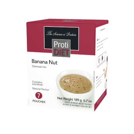 Proti Diet 15g Hot Protein Breakfast - Banana Nut Oatmeal
