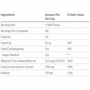 Bariatric Advantage Calcium Citrate Chewy Bites 250mg - Available in 3 Flavors! 