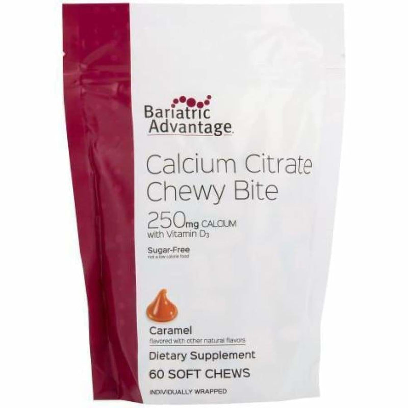 Bariatric Advantage Calcium Citrate Chewy Bites 250mg - Available in 3 Flavors! 