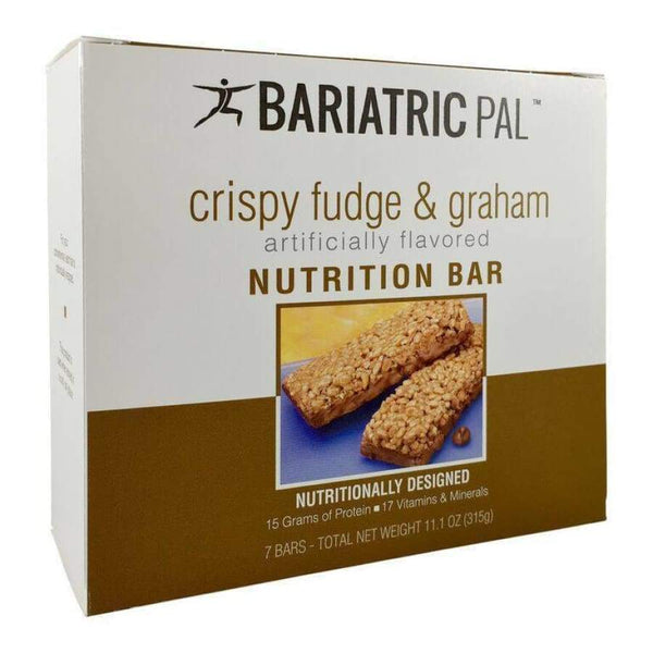 BariatricPal 15g Protein Bars - Crispy Fudge and Graham - Protein Bars