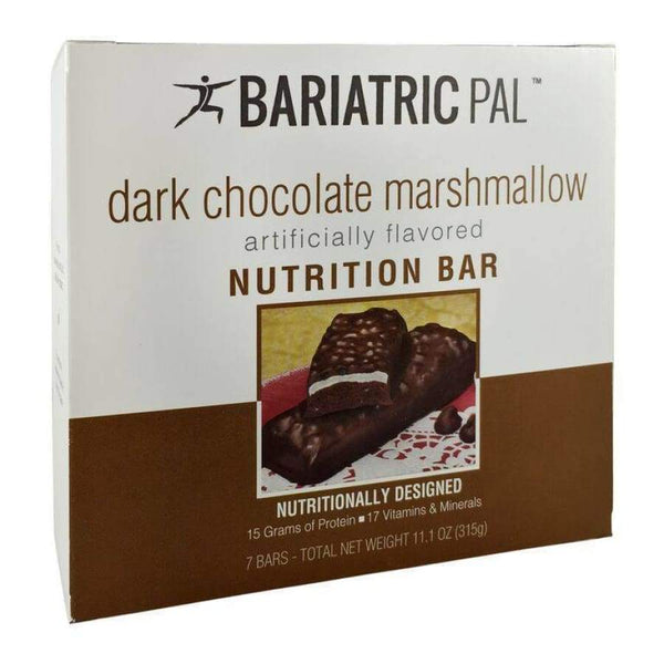 BariatricPal 15g Protein Bars - Dark Chocolate Marshmallow Smores - Protein Bars
