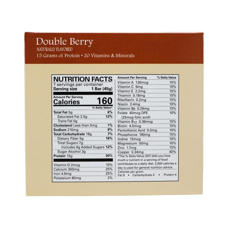 BariatricPal 15g Protein Bars - Double Berry - Protein Bars