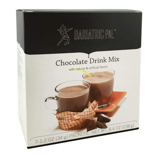 BariatricPal 18g Protein Hot or Cold Drink Mix - Chocolate - Single Serve Protein Packets
