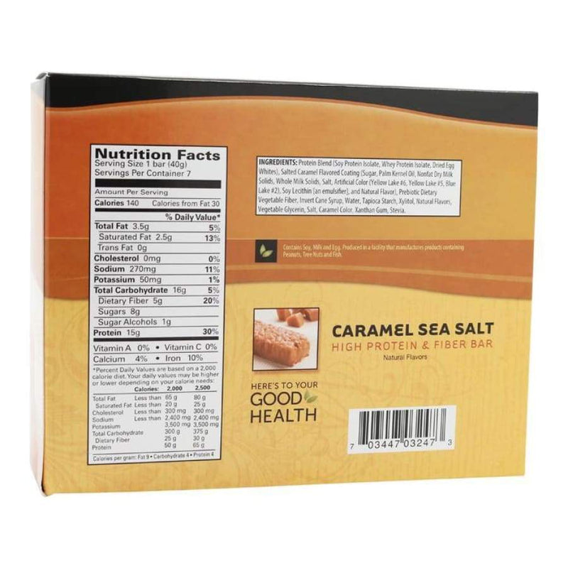 BariatricPal Divine 15g Protein & Fiber Bars - Caramel Sea Salt - Protein Bars