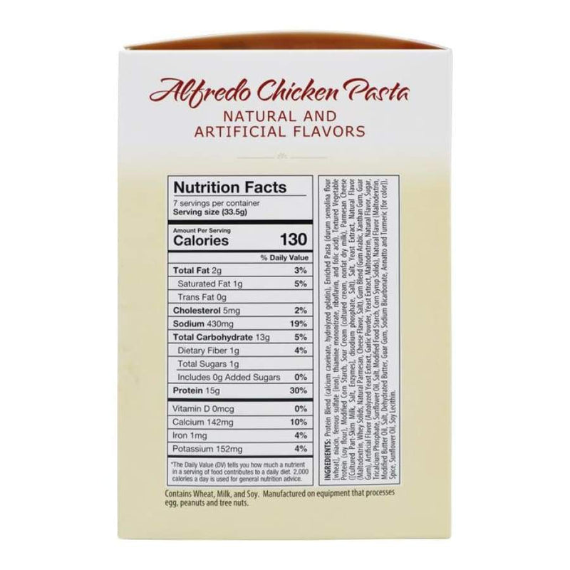 BariatricPal High Protein Light Entree - Chicken Alfredo Pasta - Entrees