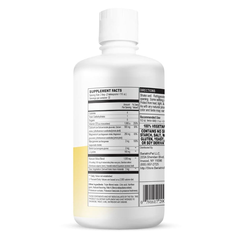 BariatricPal Liquid Advanced Calcium and Magnesium Supplement