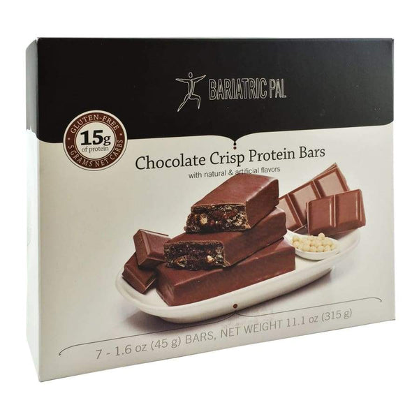 BariatricPal Low Carb Protein & Fiber Bars - Chocolate Crisp - Protein Bars