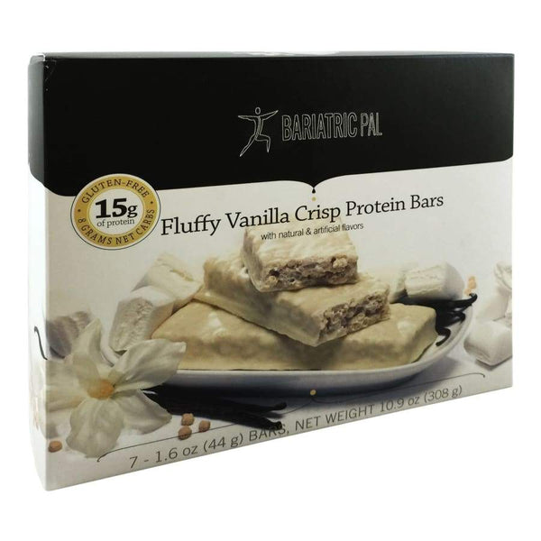 BariatricPal Low Carb Protein & Fiber Bars - Fluffy Vanilla Crisp - Protein Bars