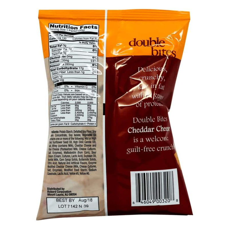 BariatricPal Protein Double Bites Cheddar Cheese - Protein Chips