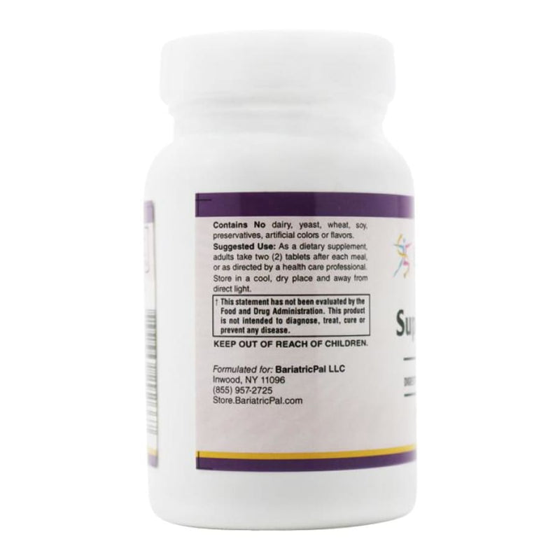 BariatricPal Superzymes Digestive Aid Tablets - Supports Digestive Enzymatic Activity