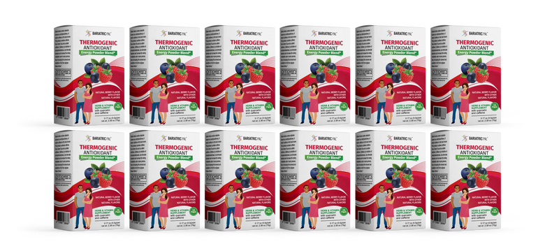 BariatricPal Thermogenic Antioxidant Energy Powder Blend - Available in 3 Flavors! 