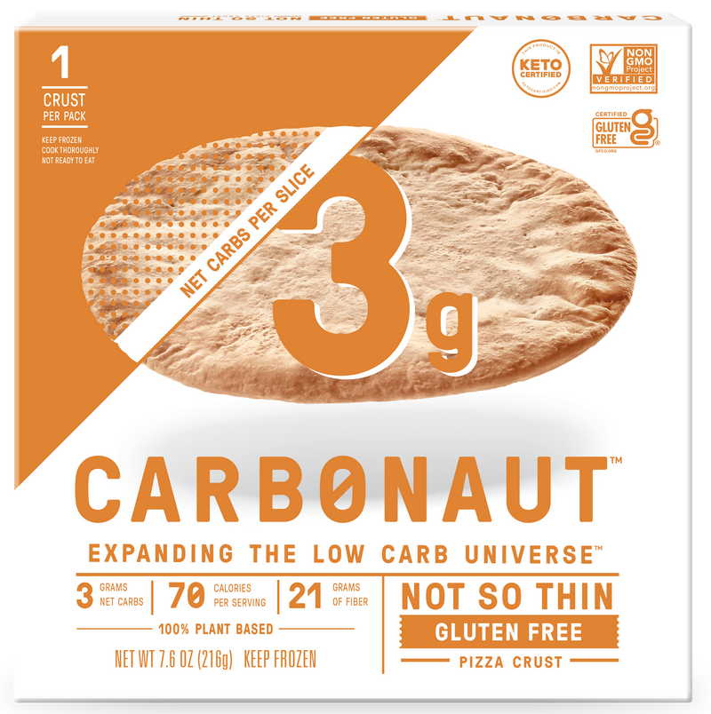 Carbonaut Not So Thin Gluten-Free Pizza Crust