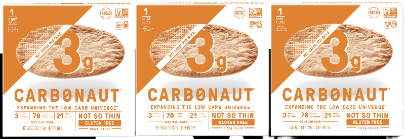 Carbonaut Not So Thin Gluten-Free Pizza Crust