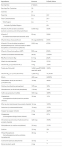 Bariatric Advantage Advanced Multi EA Chewable Iron-Free 