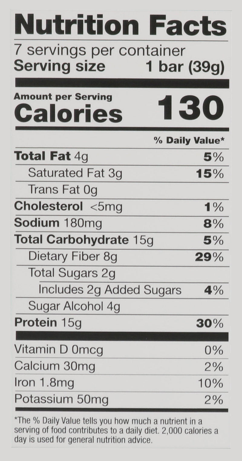 BariatricPal 15g Protein & Fiber Bars - "Remix" Vanilla Choco