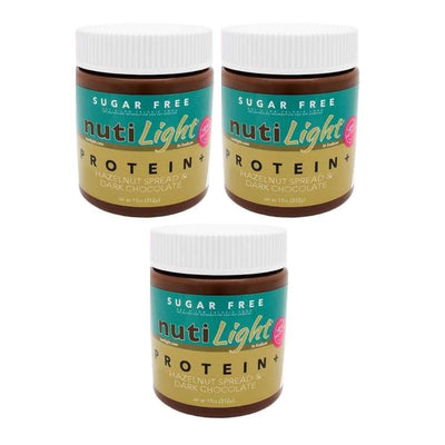 NutiLight Protein + Hazelnut Spread & Dark Chocolate, Sugar Free 11 oz. 