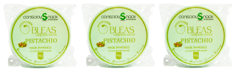 ConsciouSnack Obleas Amaranth Wafers by Snackever