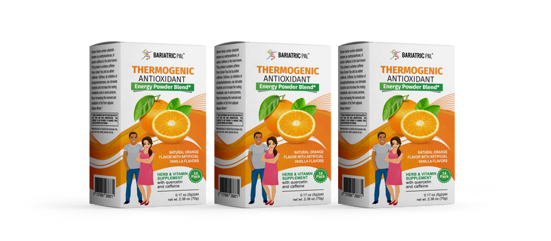 BariatricPal Thermogenic Antioxidant Energy Powder Blend - Available in 3 Flavors! 