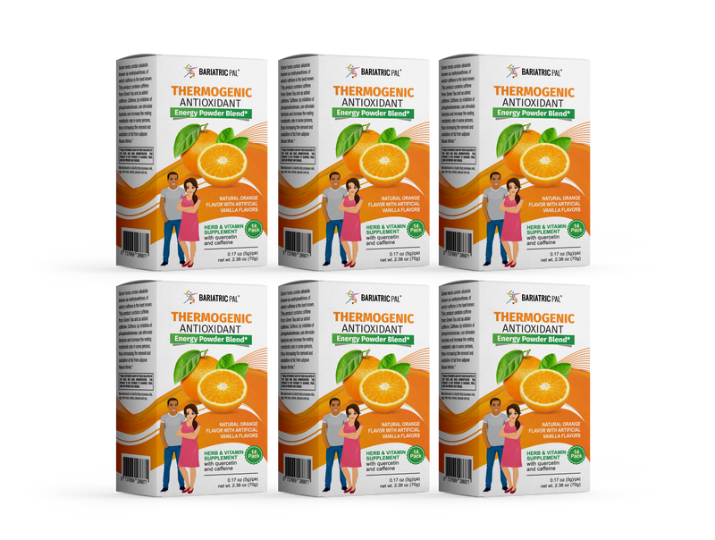 BariatricPal Thermogenic Antioxidant Energy Powder Blend - Available in 3 Flavors! 