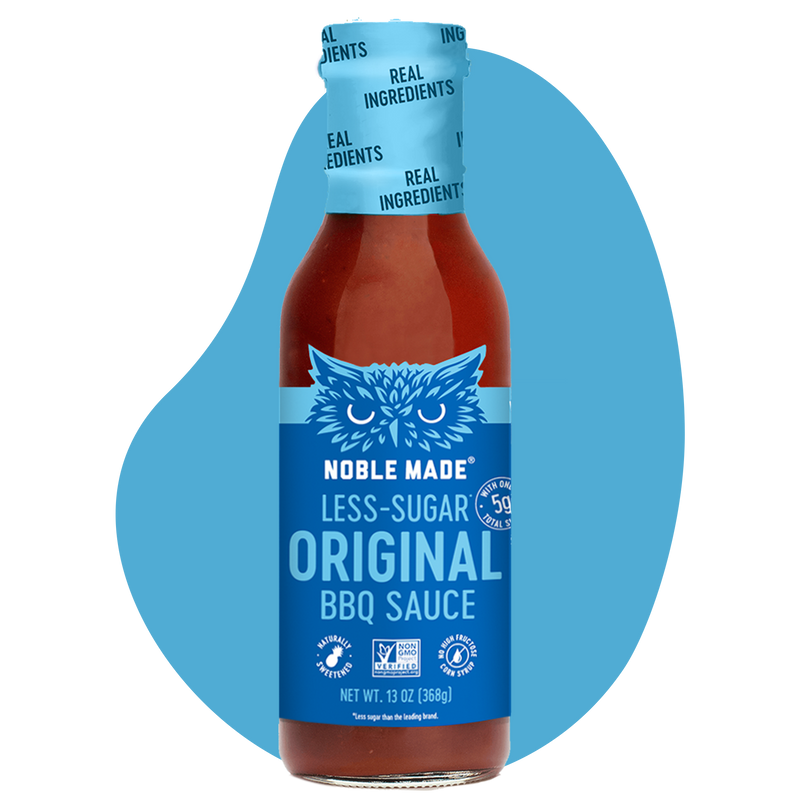 Noble Made Less Sugar BBQ Sauce